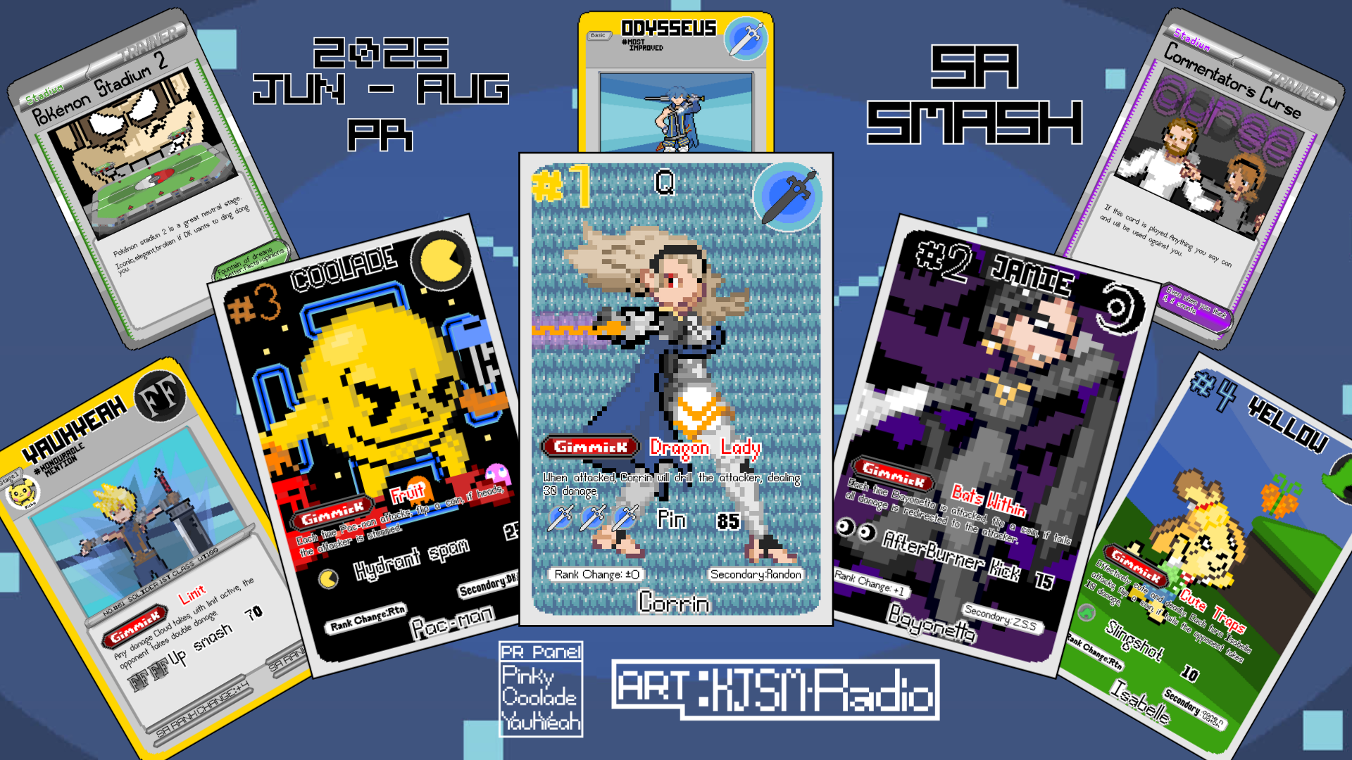 South Australia Smash Ultimate Power Rankings June - August 2025