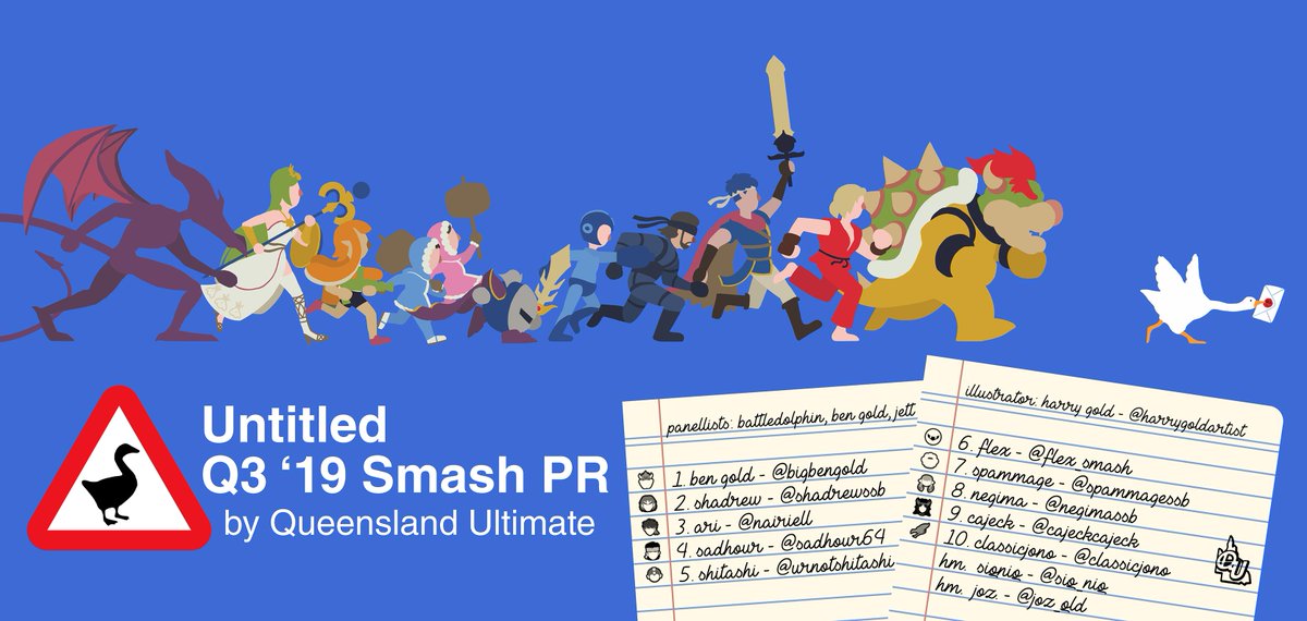 Queensland Smash Ultimate Power Rankings Quarter 3 2019